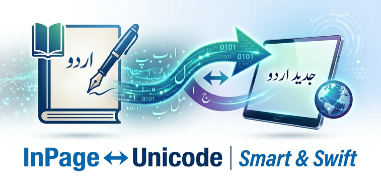Unicode ↔ InPage | Smart & Swift
